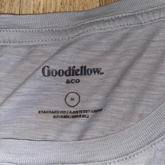 Men’s Grey Standard Fit Tee - Picture 3 of 3